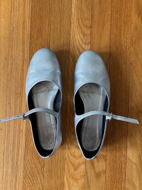 Freda Salvador silver Mary Jane’s